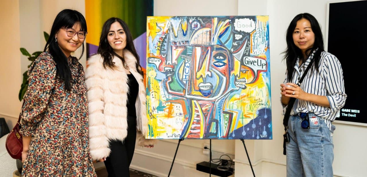 Art event at The House